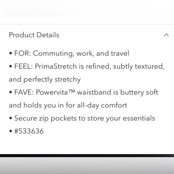 Athleta Deep Blue Ankle Pants - Picture 6 of 7